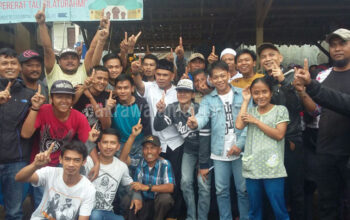 Hari Pertama Kampanye, Calon Kades Benda No Urut 1 Disambut Warga