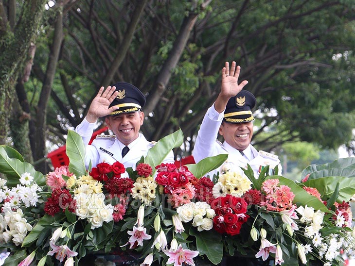 Hari ini, Ajay-Ngatiyana Resmi Menjadi Walikota dan Wakil Walikota Cimahi