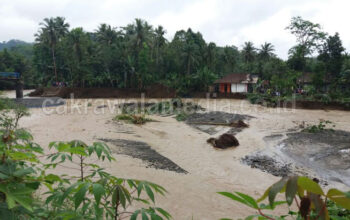 Inilah Jumlah Bencana Longsor-Banjir Yang Melanda Pangandaran