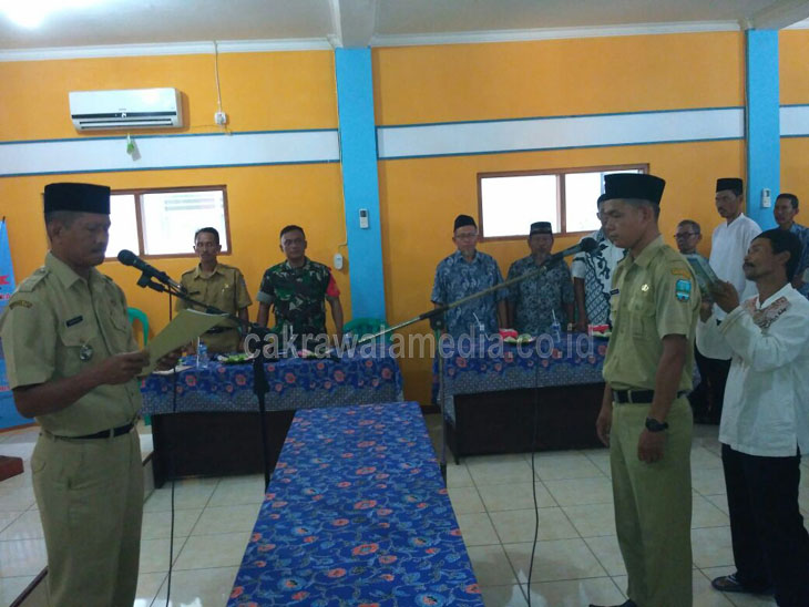 Kades Babakan Lantik Perangkat Desa dan Pengukuhan Kembali Tim Penggerak PKK