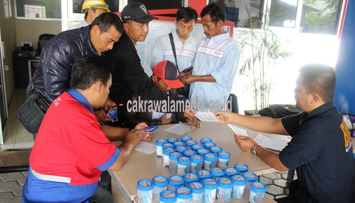 Karyawan PT. Pertamina Patra Niaga Dites Urine
