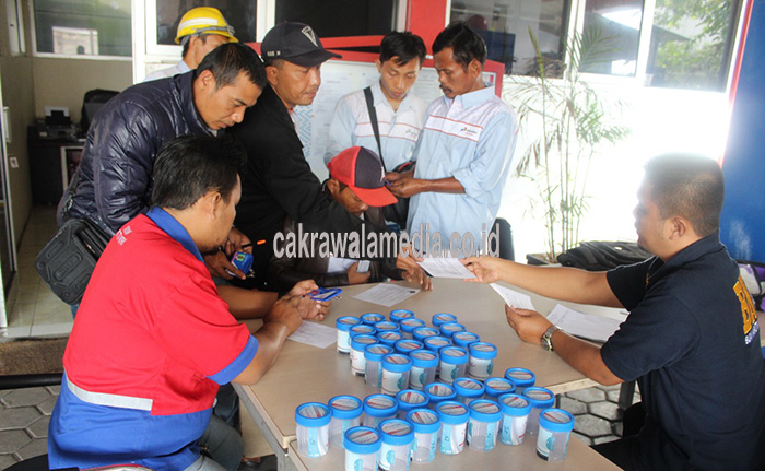 Karyawan PT. Pertamina Patra Niaga Dites Urine