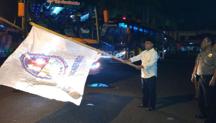 Ketua DPRD Lepas Keberangkatan Ratusan Anggota PPDI Ke Istana Jakarta