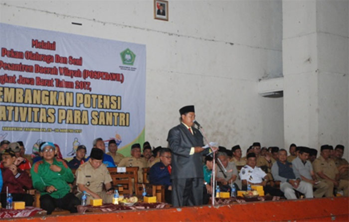 Pesan Bupati Tasik kepada Santri: Jadilah Generasi Unggul dan Menguasai IPTEK