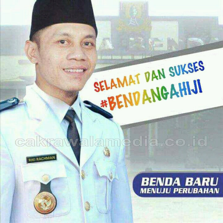Riki Rachman Menangkan Pilkades Benda Dengan Perolehan Suara 5.430
