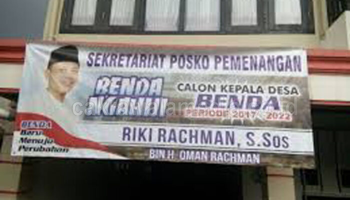 Riki Rachman No Urut 2 Siap Berlaga di Pilkades Benda