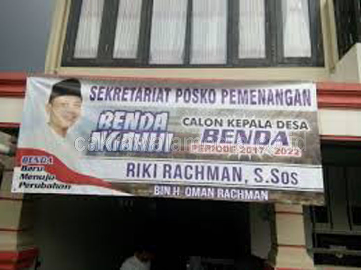 Riki Rachman No Urut 2 Siap Berlaga di Pilkades Benda