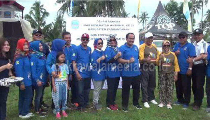 Bertepatan Dengan Porkes Ke-17 – HKN ke53, Bupati Pangandaran : Menolak Keras Peredaran Obat Ilegal