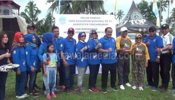 Bertepatan Dengan Porkes Ke-17 - HKN ke53, Bupati Pangandaran : Menolak Keras Peredaran Obat Ilegal