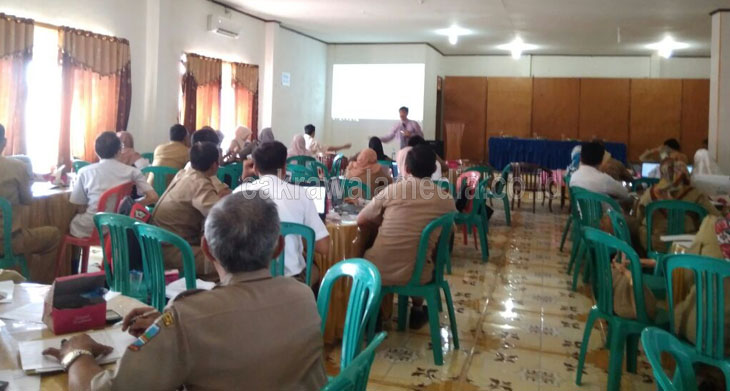 Kabag Organisasi Setda Pangandaran Gelar Analisis Jabatan dan Analisis Beban Kerja