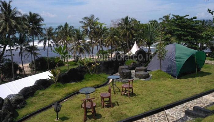 Karapyak Glamping Beach Side Exclusive Camping Ground Resto & Cafe Wisata Baru di Pangandaran
