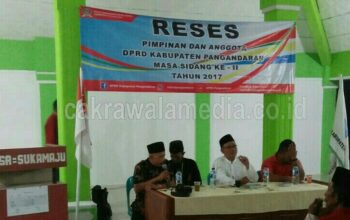 Tampung Aspirasi Masyarakat, Ketua DPRD Pangandaran Gelar Reses