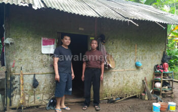 Potret Keluarga Miskin di Pangandaran, Empat Orang Tinggal Dirumah Tidak Layak Huni