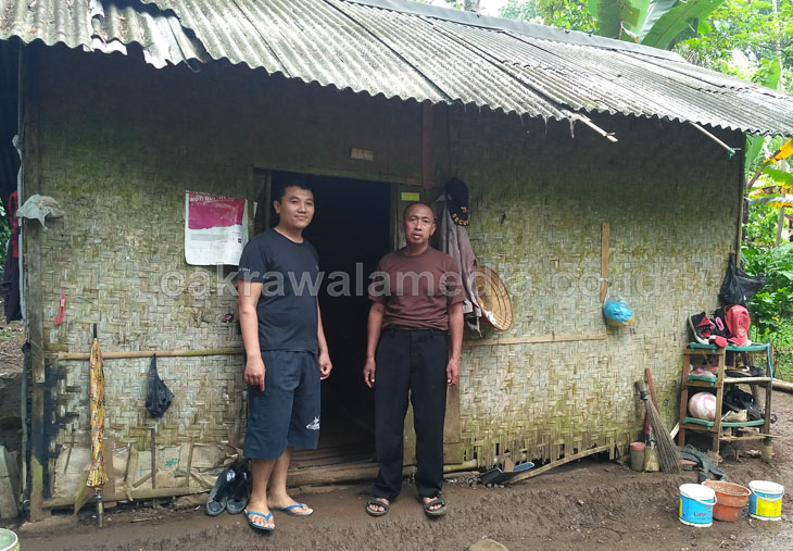 Potret Keluarga Miskin di Pangandaran, Empat Orang Tinggal Dirumah Tidak Layak Huni