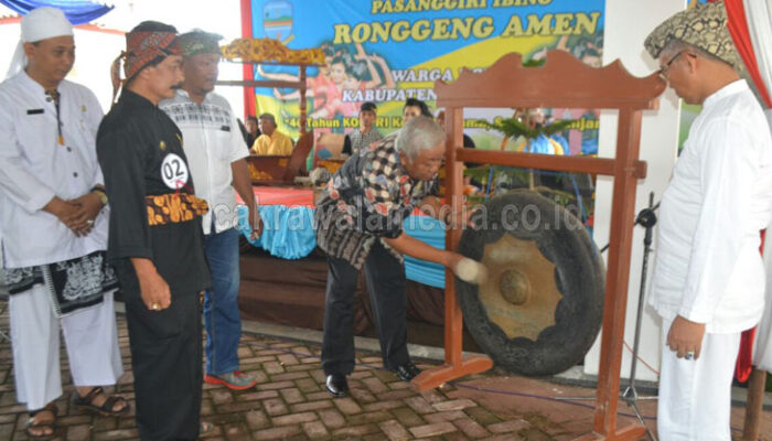 Sambut HUT Korpri Ke-46, Pangandaran Gelar Lomba Pasang Giri Ronggeng Amen