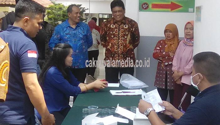 Tim P4GN Lakukan Tes Urine, 2 Orang Pegawai PN Diduga Positif