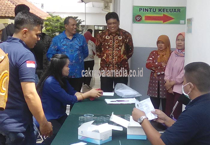 Tim P4GN Lakukan Tes Urine, 2 Orang Pegawai PN Diduga Positif