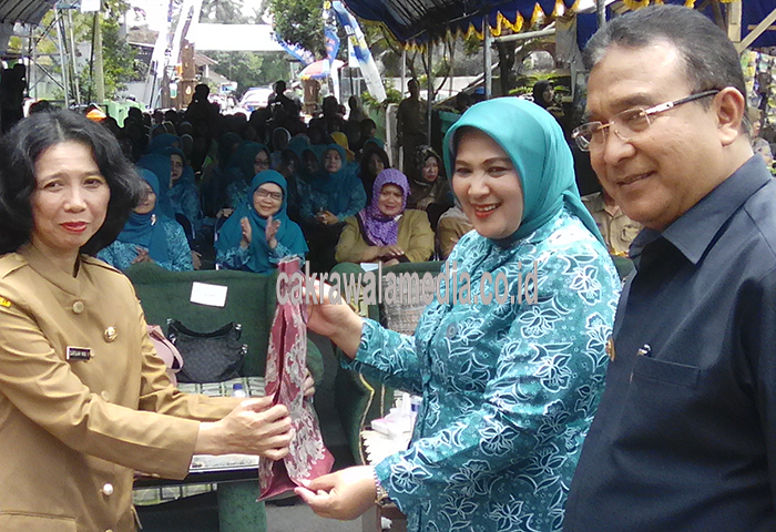 Wali Kota Menilai P2WKSS di Kota Tasik Luar Biasa