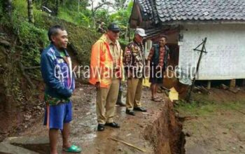 Bupati Belum Bisa Pastikan Tim Teknis Kaji Pergerakan Tanah di Salawu