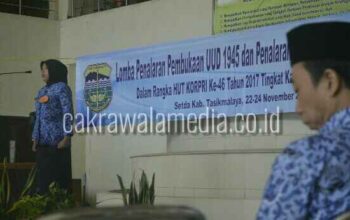 Sekretaris Korpri Kab Tasikmalaya : ASN Harus Implementasikan Makna Panca Prasetya Korpri
