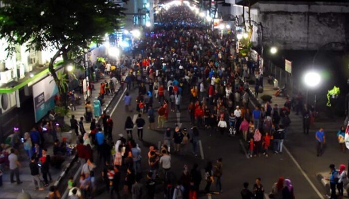 Car Free Night Sambut Tahun Baru Tasikmalaya