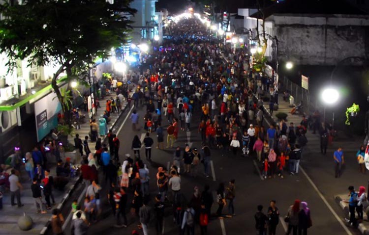 Car Free Night Sambut Tahun Baru Tasikmalaya
