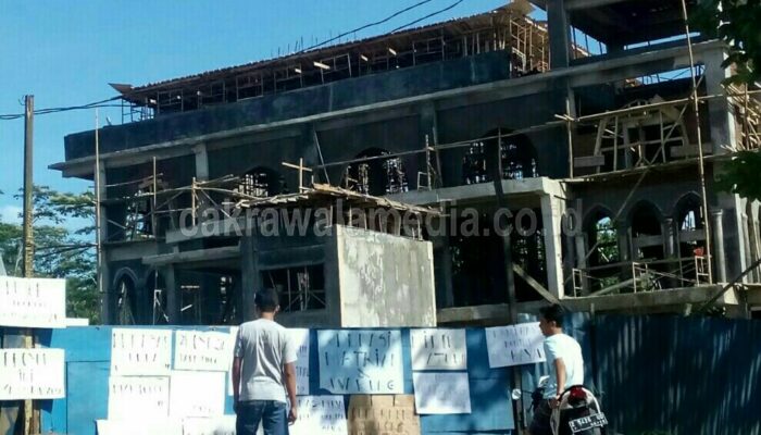 Pekerja Proyek Mesjid di Pangandaran Minta Gubernur Jabar Turun Tangan