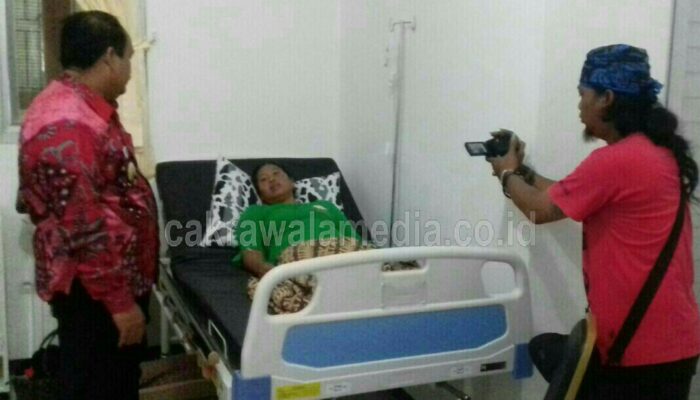 Bupati Jeje Jenguk Belasan Warga Yang Alami Diare
