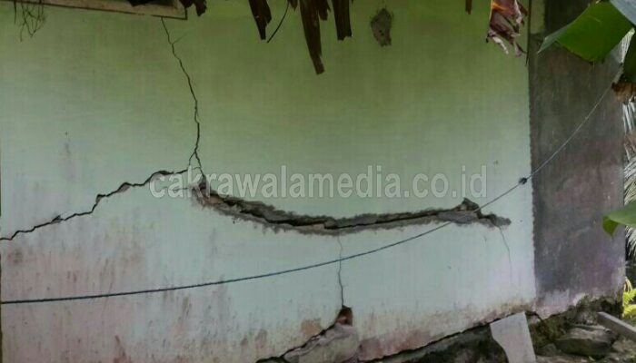 14 Orang Terluka dan Ratusan Rumah di Kecamatan Pangandaran Rusak Akibat Gempa