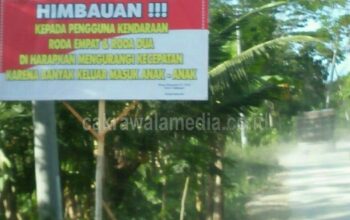 Warga Cirateun Kesal, Proyek Galian Cabluk Timbulkan Polusi Debu