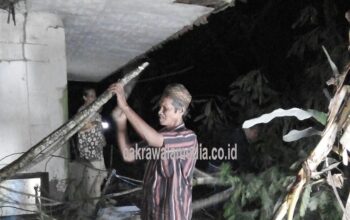 Inilah Data Sementara Rumah Warga Terkena Dampak Angin Puting Beliung Pangandaran