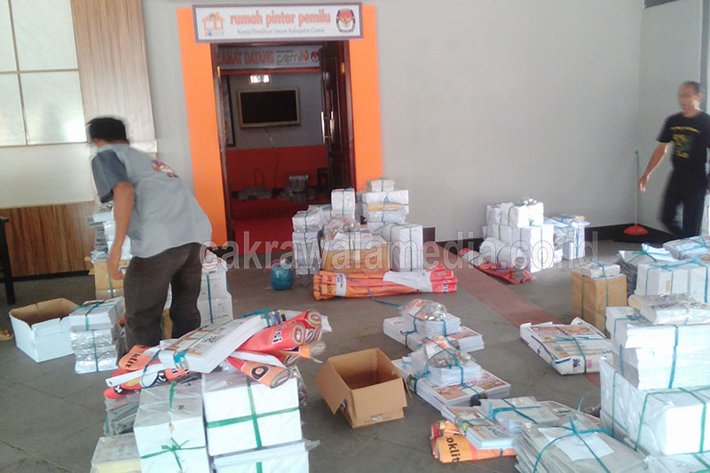 Hari Ini KPUD Kabupaten Ciamis Distribusikan Berkas PPDP