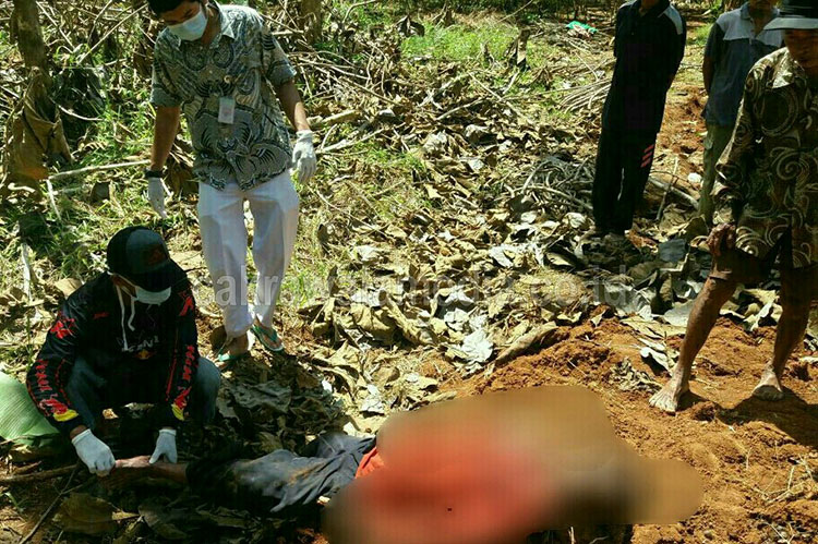 Seorang Petani di Lakbok Ciamis Ditemukan Tewas