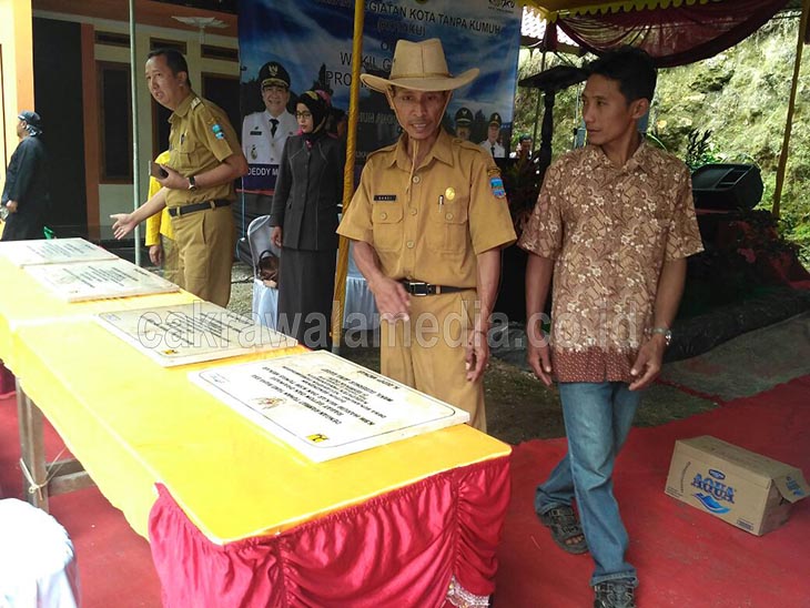 Wakil Gubernur Jabar Resmikan KOTAKU Desa Sukahurip Pangandaran