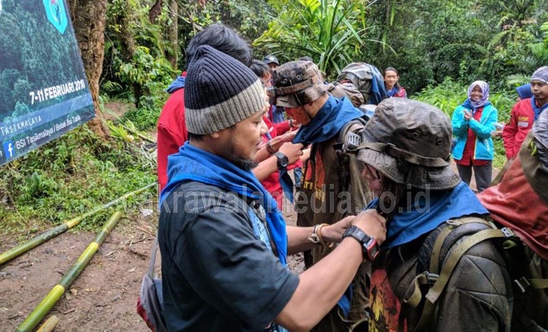 Diksar Mapala Belati BSI Tasikmalaya Angkatan-VII Terapkan Konsep 3T