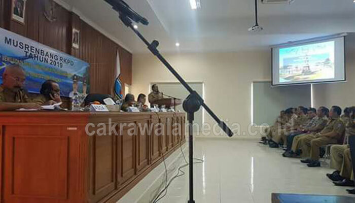 Hadiri Musrenbang RKPD Tahun 2019, Bupati Jeje; Kadis Harus Proposional ASN