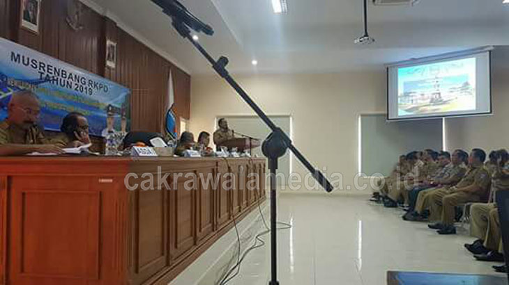 Hadiri Musrenbang RKPD Tahun 2019, Bupati Jeje Minta Kadis Harus Proposional ASN