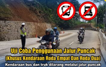 Pasca Longsor, Jalur Puncak Bogor Tutup Sementara