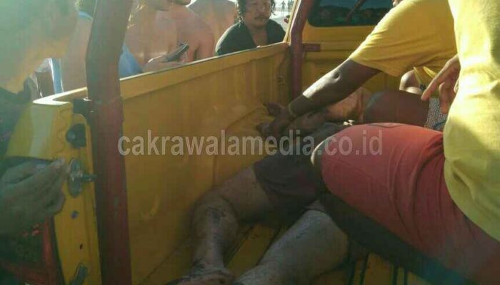 Abaikan Garis Batas Aman, Turis Asal Jerman Nyaris Tenggelam