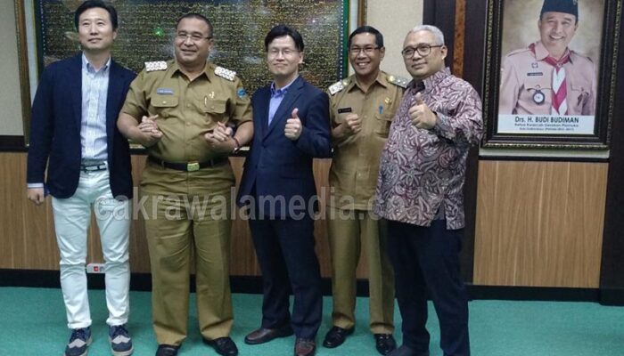 Peduli Kesehatan, Perusahaan Asal Korea Hibahkan Aplikasi e-Posbidnu Kepada Pemkot Tasik