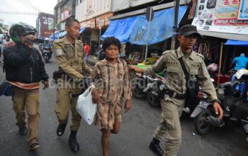 Polresta dan Satpol PP Amankan 7 Orang Terindikasi Gangguan Jiwa