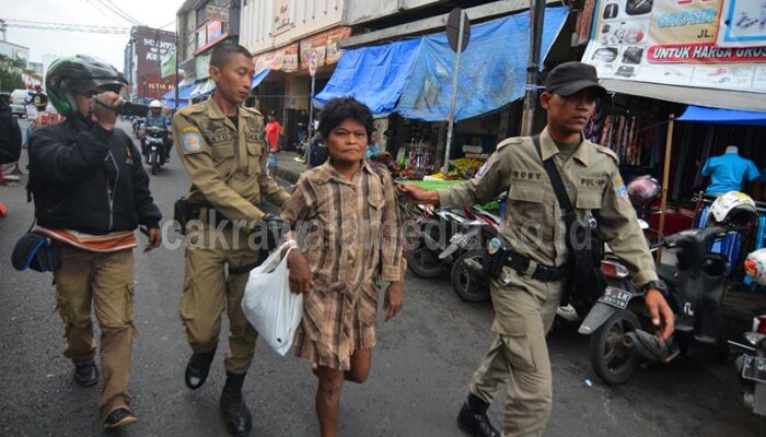 Polresta dan Satpol PP Amankan 7 Orang Terindikasi Gangguan Jiwa