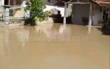Ratusan Rumah di Kalipucang Pangandaran Terendam Banjir
