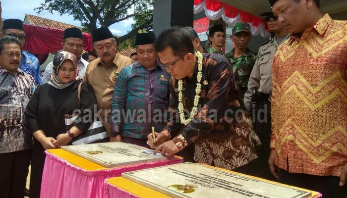 Bangun Desa Banyurasa Secara Swadaya, Ade Sugianto : Ini Gerakan Bangun Desa Sesungguhnya
