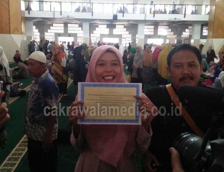 Berkah Umroh Saat Ikuti Ceramah TGB Di Mesjid Agung Kota Tasikmalaya