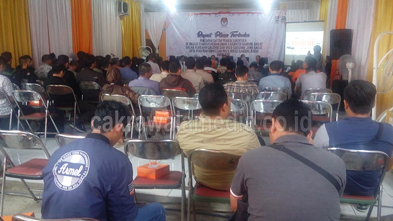 Debat Kandidat Calon Bupati KBB Berlangsung Tiga Kali