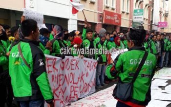Driver Go-Jek Kota Tasik Tolak Penurunan Tarif Baru