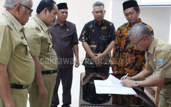 Jelang Pilgub Jabar, ASN Pangandaran Tandatangani Pakta Integritas Netralitas