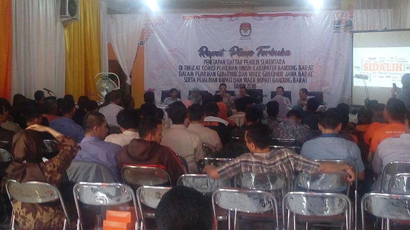 Jumlah DPT KBB Menurun Dibanding DPT Pilpres 2014