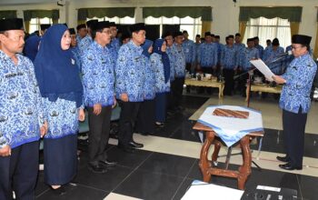Kukuhkan 360 Pengurus Korpri, Sekda : Korpri Harus Ciptakan Good Governance